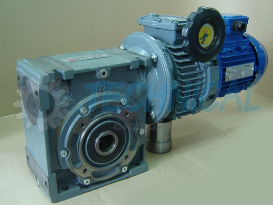 Motowariator cierny z silnikiem p reduktorem slimakowym LX