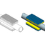 Pas wielorowkowy Poly-V, PVC-PU-gelb_Rohrabzug
