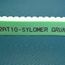 Pas zębaty poliuretanowy z pokryciem sylomer_zielony SIT