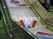 Eurobelt taśma modularna transport pod górę