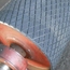 Bęben napędowy ogumowany okładziną gumową z bieżnikiem romb