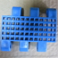 Taśma zawiasowa segmentowa ze szczelinami 3x3mm; przedmuch 14,4%; podziałka 50mm