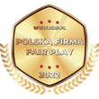 Certyfikat dla Technical Grzegorz Tęgos POLSKA FIRMA FAIRPLAY 