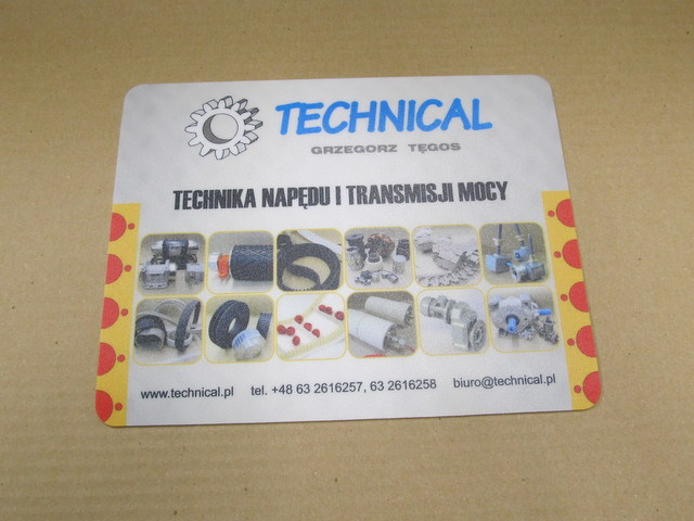 Podkładka pod mysz - Technical Grzegorz Tęgos 