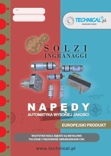 Silniczek z przekładnią marki SOLZI